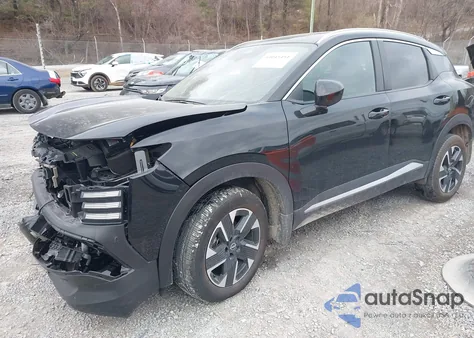 2025 Nissan Kicks Sv Intelligent Awd z USA, uszkodzony, nr VIN 3N8AP6CB2SL438108